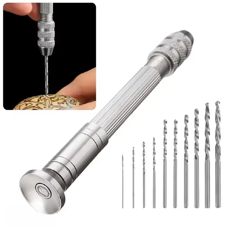 Watches & Jewelry Repair Center - 0.8-3.0mm Mini Hand Drill Woodworking Tools