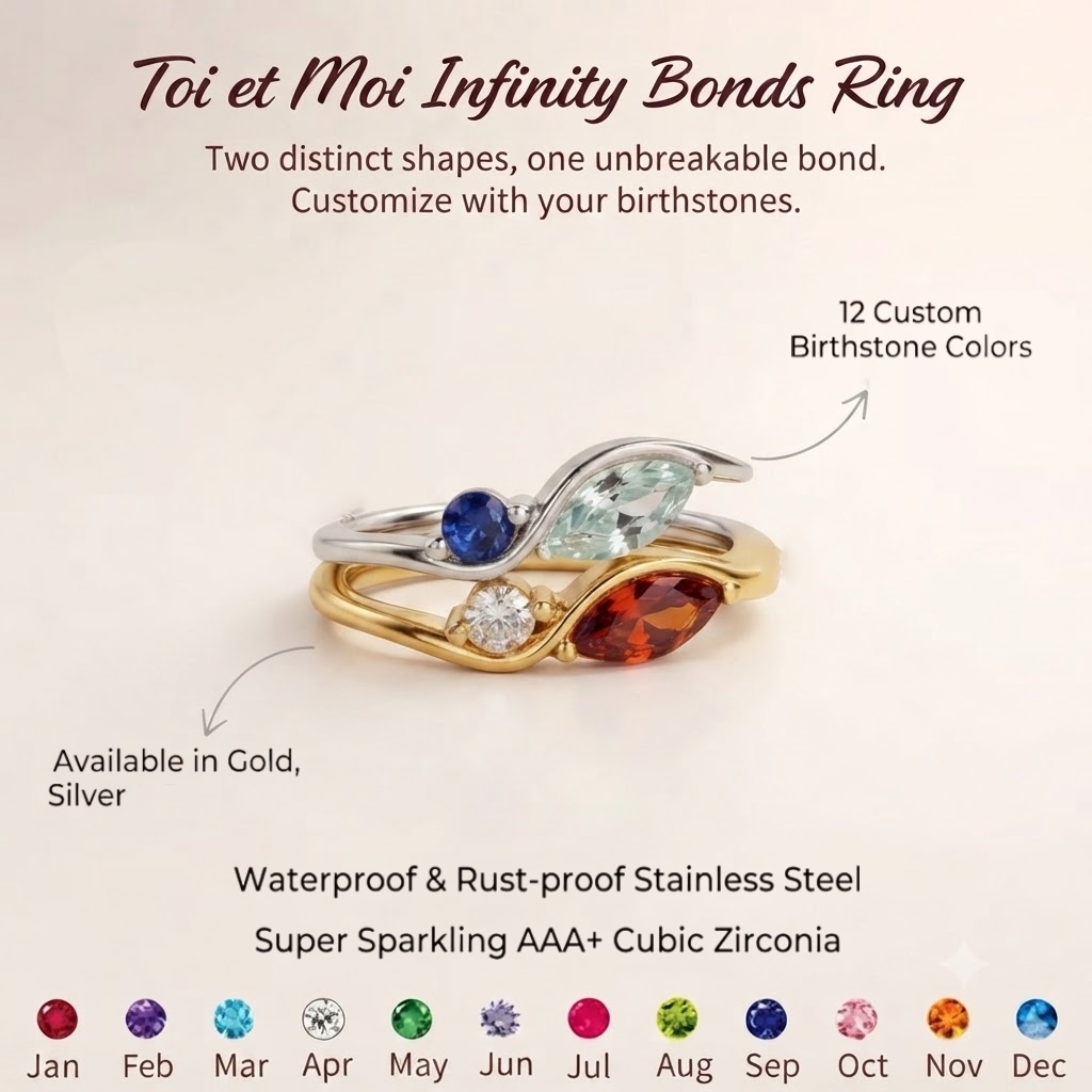 DOREMI Waterproof Tarnish Resi - đánh giá và giá Birthstone Ring Set