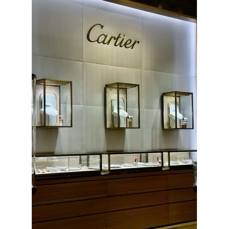 Custom White Wall Mounted LED  - đánh giá và giá Jewelry And Watches Store