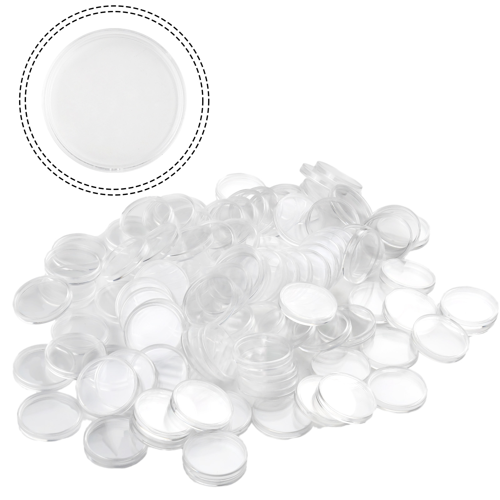 100 Clear Plastic Coin Capsule - đánh giá và giá Collectors Coins Jewelry & Watches Of Smithtown Reviews
