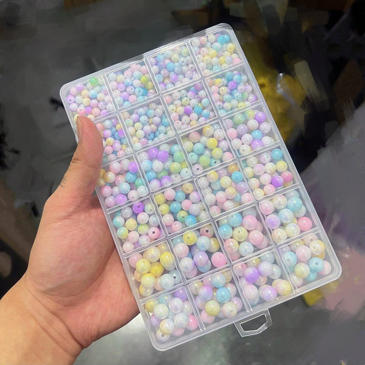 800pcs/24 grid set box 6mm/8mm - đánh giá và giá Fine Jewelry & Watches Photos