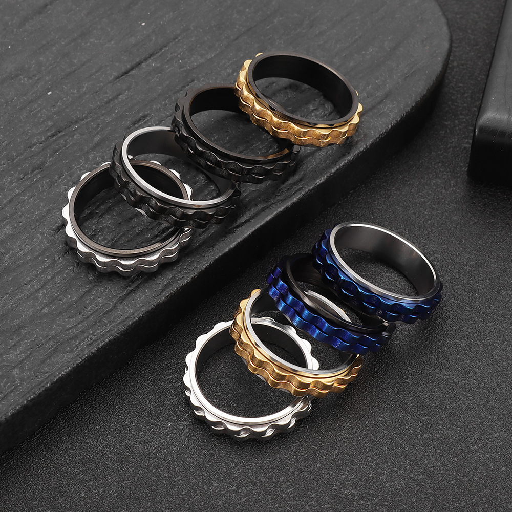 Men's 6mm High Polished Titani - đánh giá và giá Titanium Steel Ring