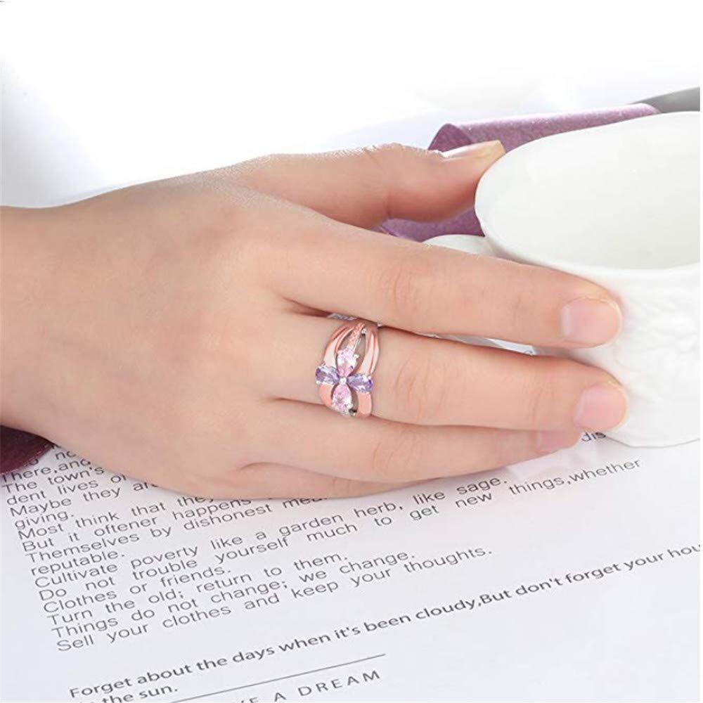 Amxiu Tùy Chỉnh Lớn Nhẫn Cưới  - đánh giá và giá Birthstone Ring Set