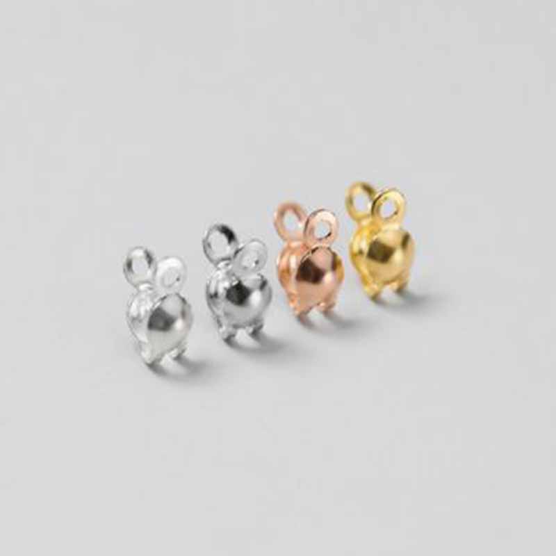4pcs Genuine Real Pure Solid 9 - đánh giá và giá Charm Bracelet Beads