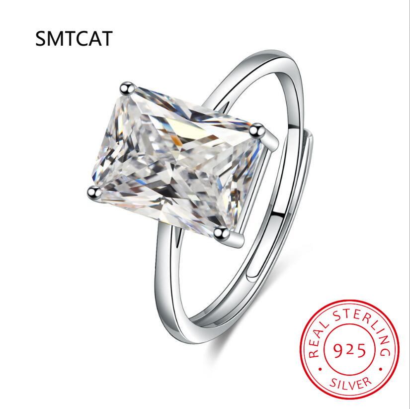 Emerald Cut Natural Citrine 92 - đánh giá và giá Birthstone Ring Set