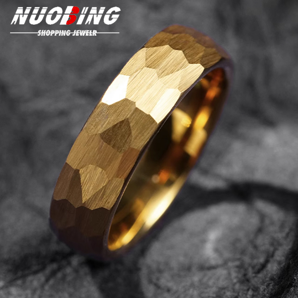 Hammered Multi-faceted Titaniu - đánh giá và giá Titanium Steel Ring
