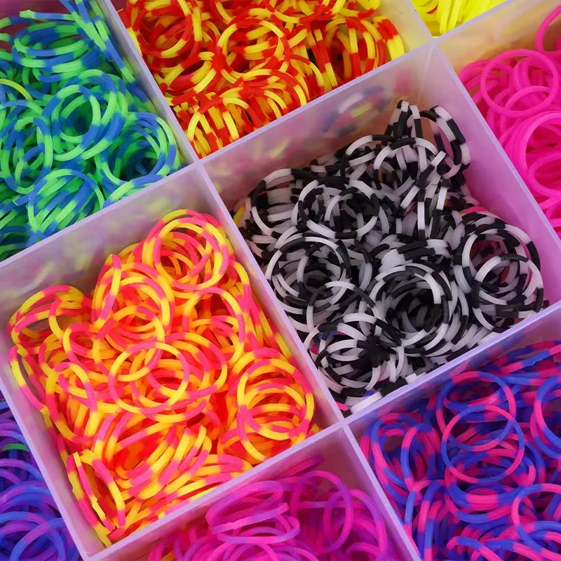 4800 Loom Bands Kit, Rubber Ba - đánh giá và giá Charm Bracelet Beads
