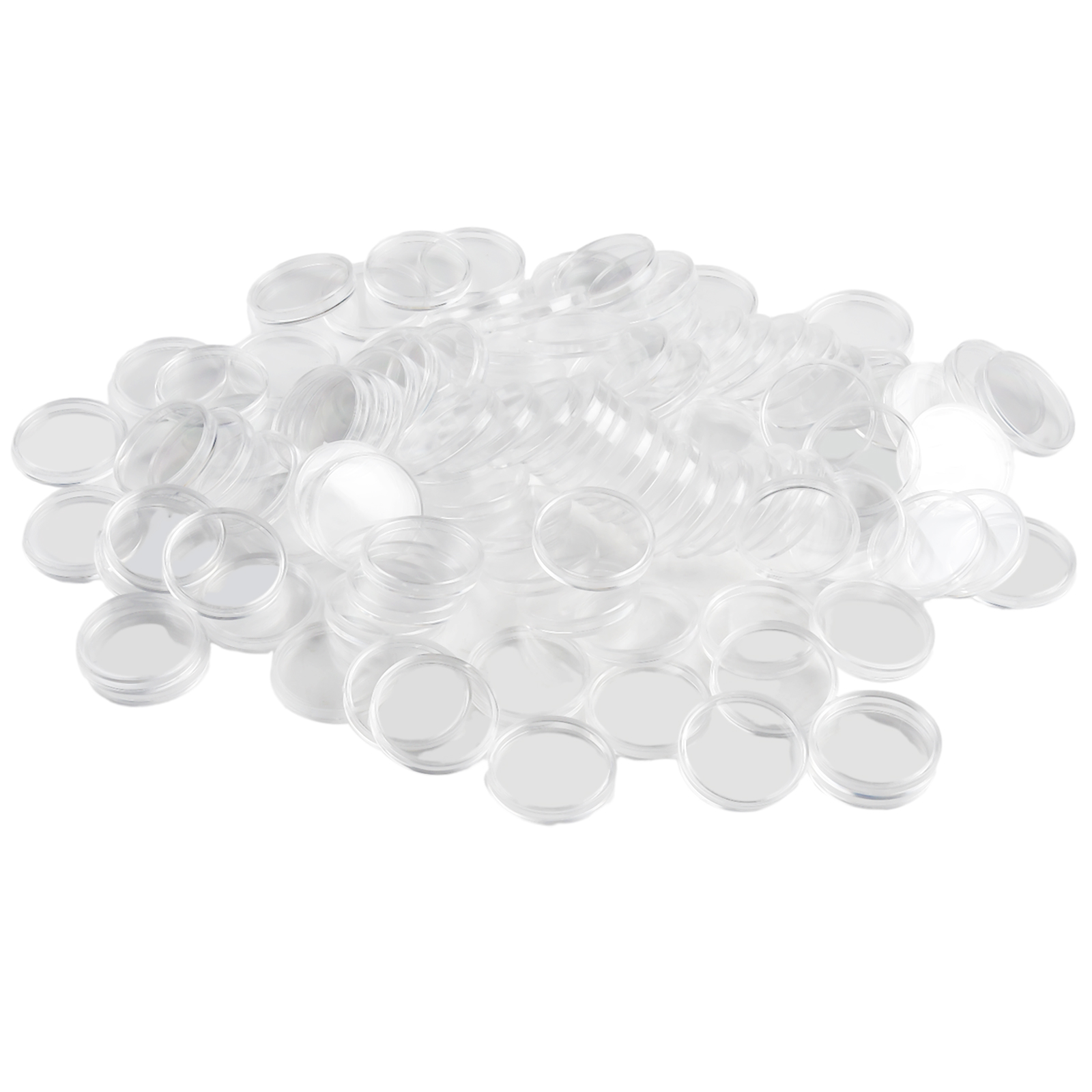 100Pcs Transparent Plastic Rou - đánh giá và giá Collectors Coins Jewelry & Watches Of Smithtown Reviews