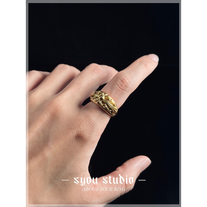Gold Iris Ring  Gothic Jewelry - đánh giá và giá Titanium Steel Ring