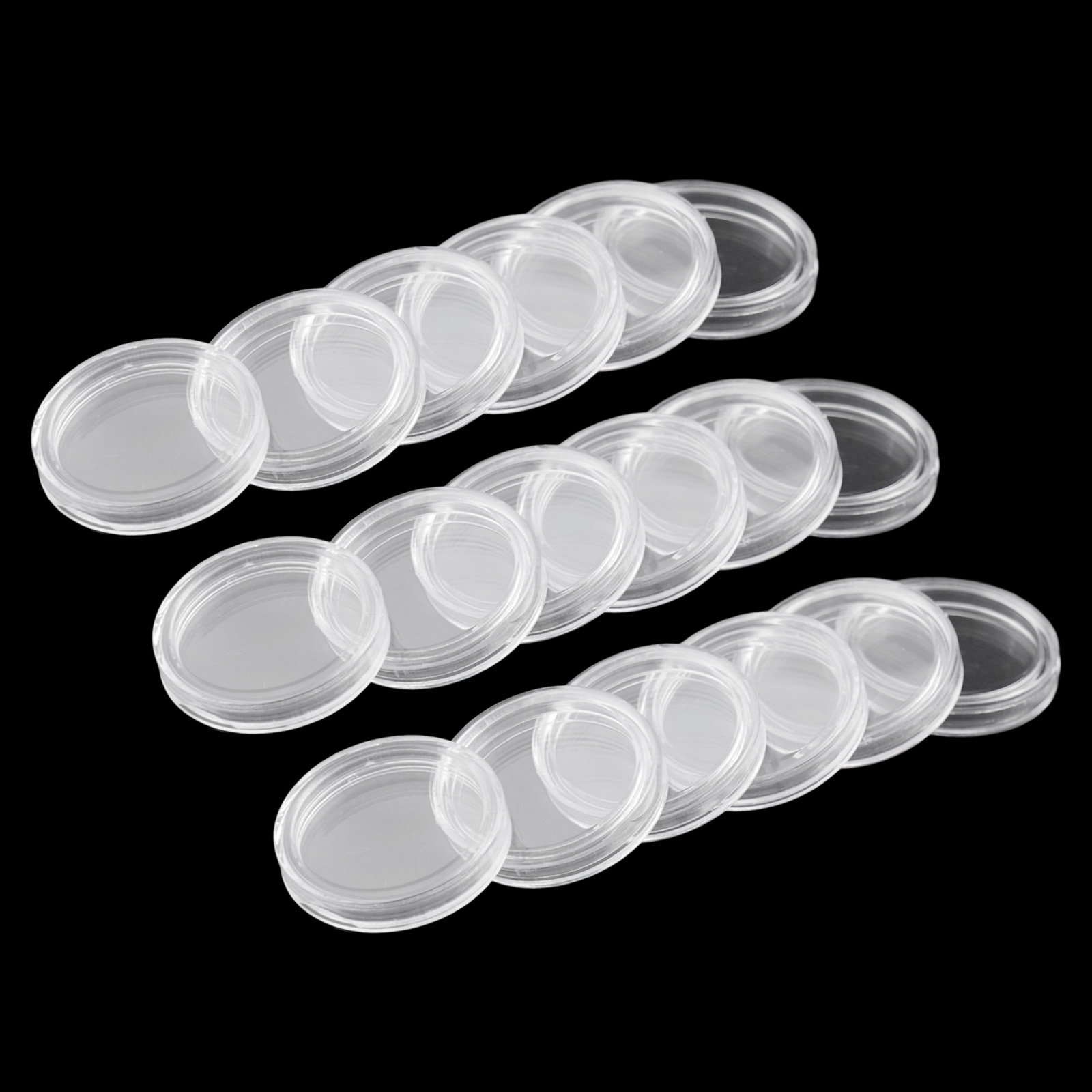 100 Pieces 23mm Clear Round Pl - đánh giá và giá Collectors Coins Jewelry & Watches Of Smithtown Reviews