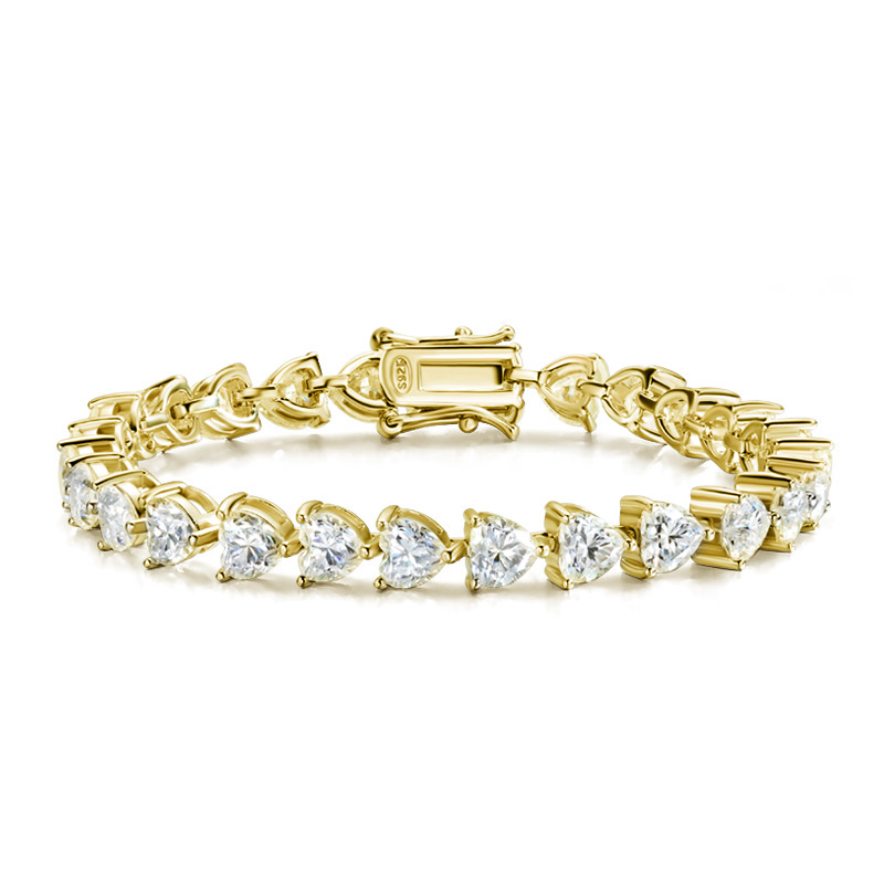 D‑Color VVS1 Heart‑Cut Moissan - đánh giá và giá Fine Jewelry Watches Women