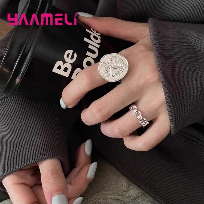 925 Silver  Watch Chain Rings  - đánh giá và giá Fine Jewelry Watches Women