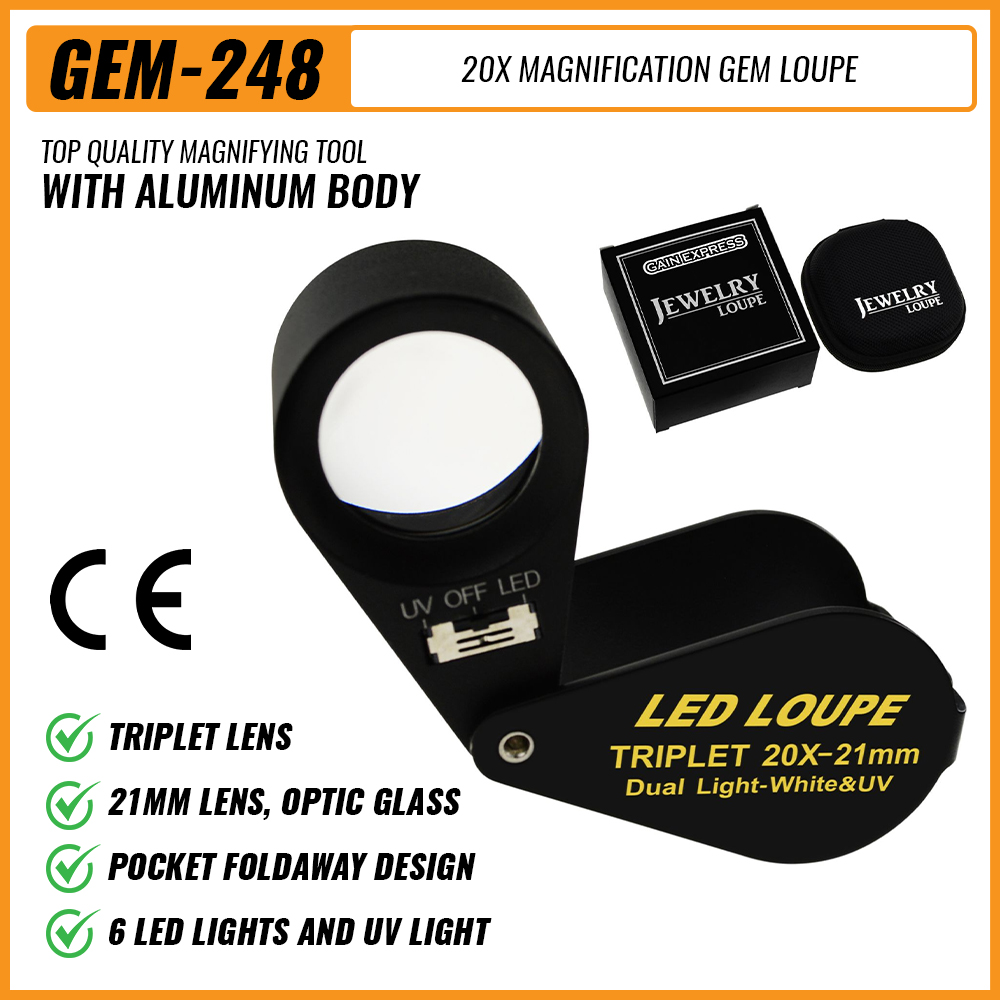 20x Jewelry Loupe 21mm Dual Li - đánh giá và giá Collectors Coins Jewelry & Watches Of Smithtown Reviews