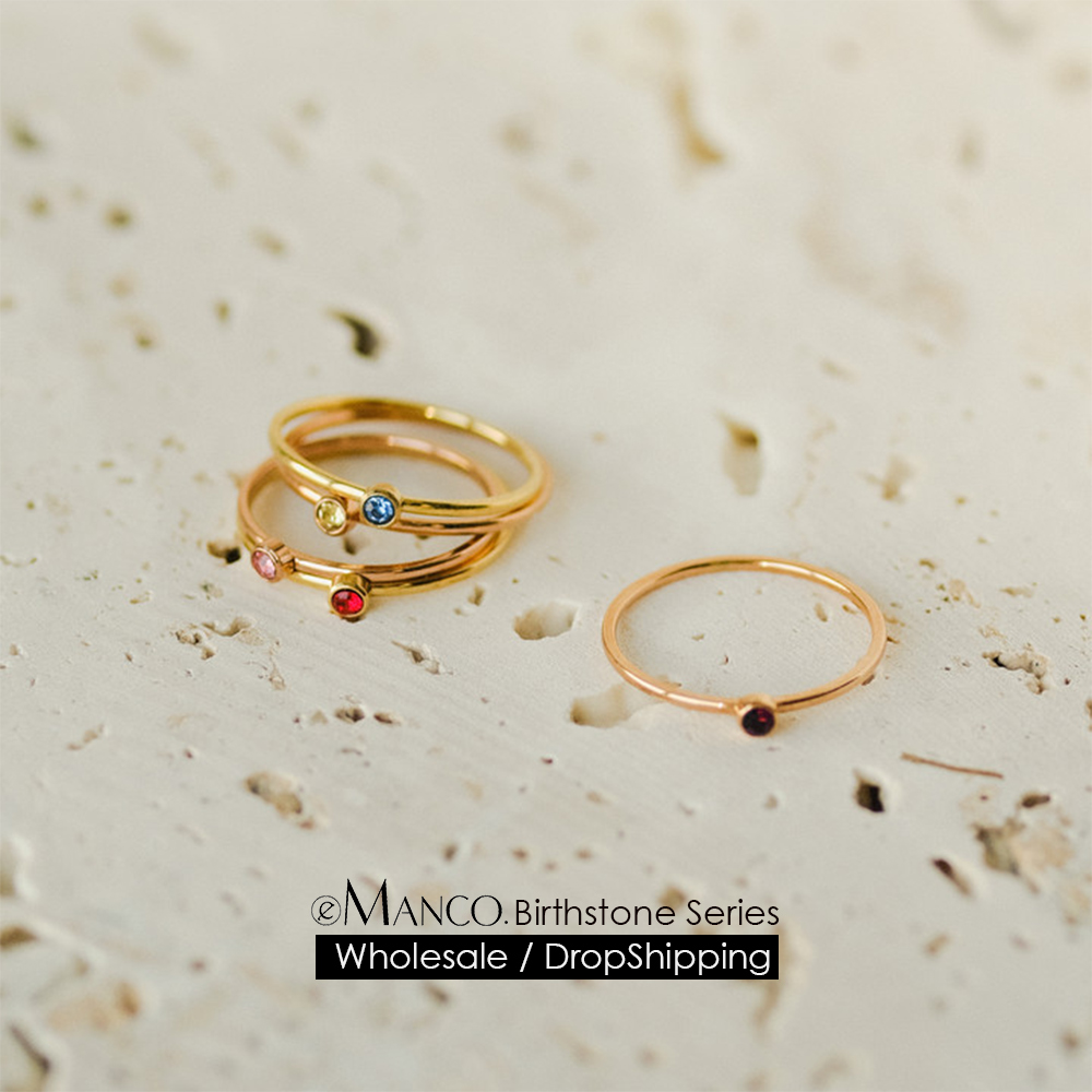 EMANCO 12 Color Birthstone Rin - đánh giá và giá Birthstone Ring Set