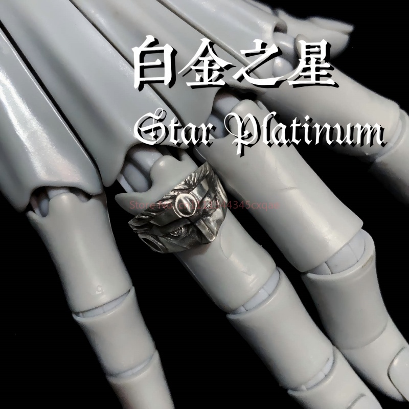 JOJO Bizarre Adventure Rings A - đánh giá và giá Titanium Steel Ring