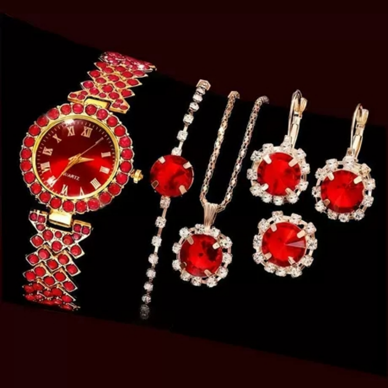 6PCS Elegant Women's Fashion J - đánh giá và giá Jewelry Watch Making